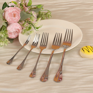 Good Quality 5PCS Stainless Steel Table Forks for Home Kitchen