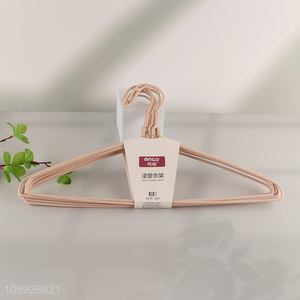 Good selling 8pcs traceless clothes hanger clothes rack for household