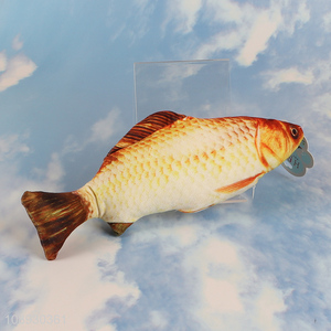 China Imports Soft Artificial Fish <em>Cat</em> Toys for Indoor Kittens