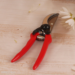 New Product Super Sharp Carbon Steel Pruning Shears for Gardening