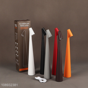 High Quality Portable Wireless Rechargeable Touch Dimming Led Table Lamp