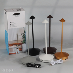 Wholesale Arrow Design Wireless Rechargeable Touch Dimming Led Table Lamp