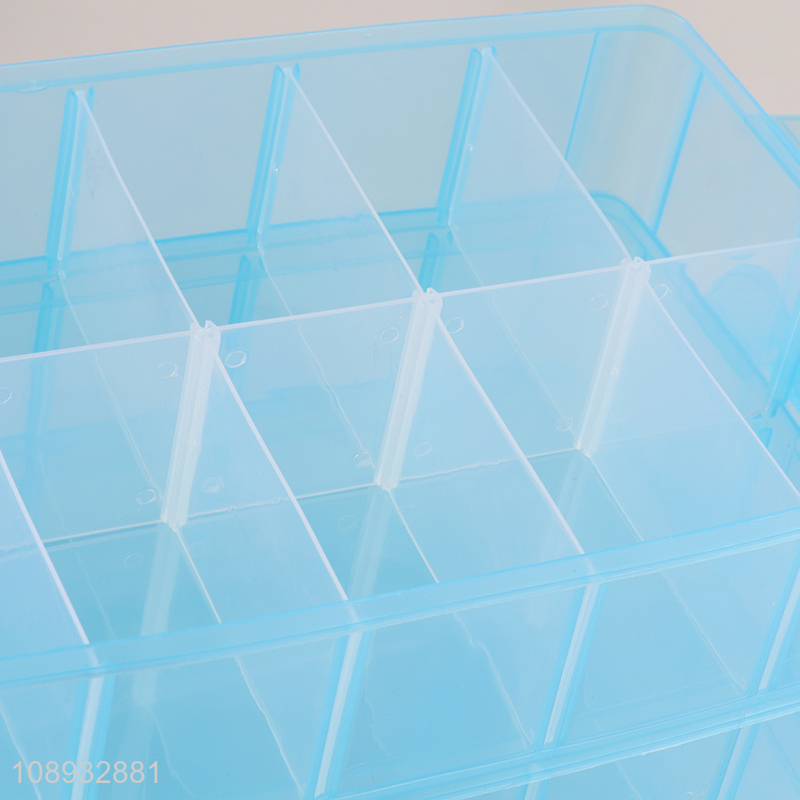 New arrival plastic jewelry box storage box with handle