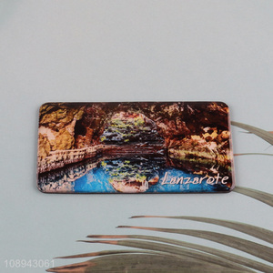 Hot products rectangle epoxy fridge magnet for souvenir