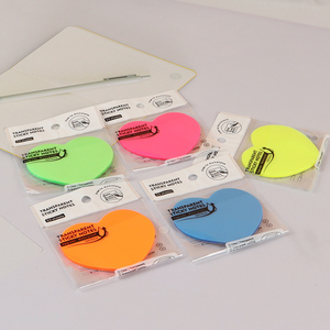 Good selling 50sheets transparent sticky notes post-it notes