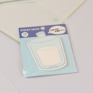 New arrival creative cup shaped 30sheets post-it notes sticky notes