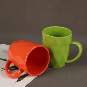 China factory multicolor <em>ceramic</em> water <em>cup</em> drinking <em>cup</em>