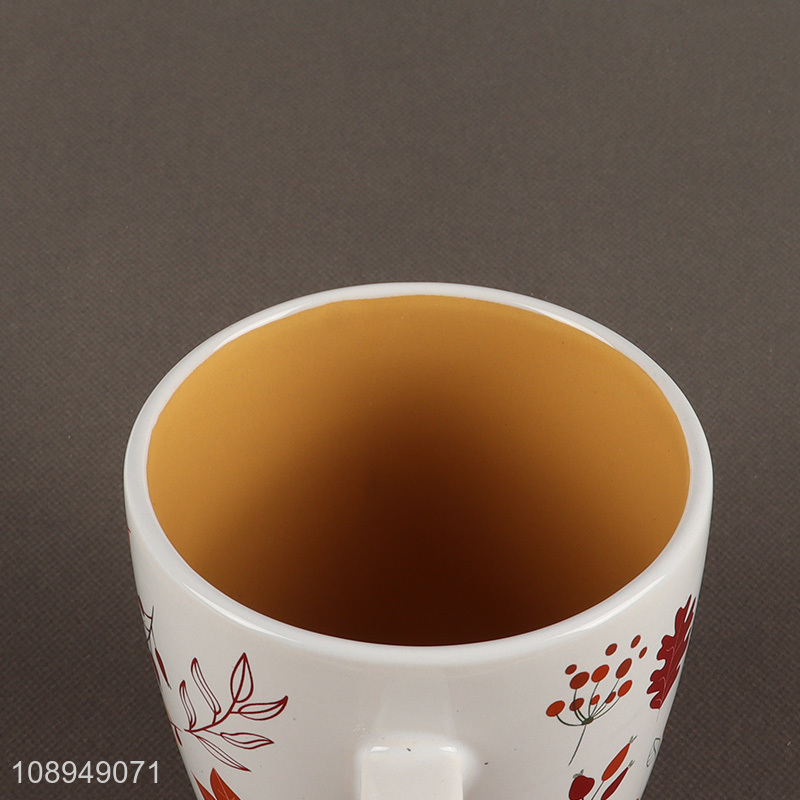 Most popular ceramic printed coffee cup water mug