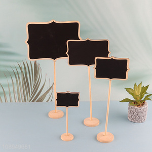 New Arrival Wooden Mini Chalkboard Signs Small Blackboard Signs