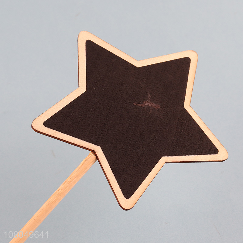 Hot Selling Wooden Mini Chalkboard Signs Small Chalkboard Labels