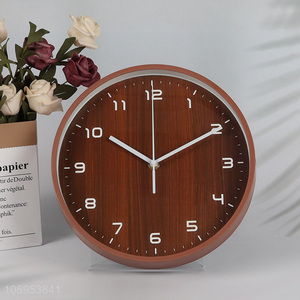 Yiwu market round living room decor wall clock for sale