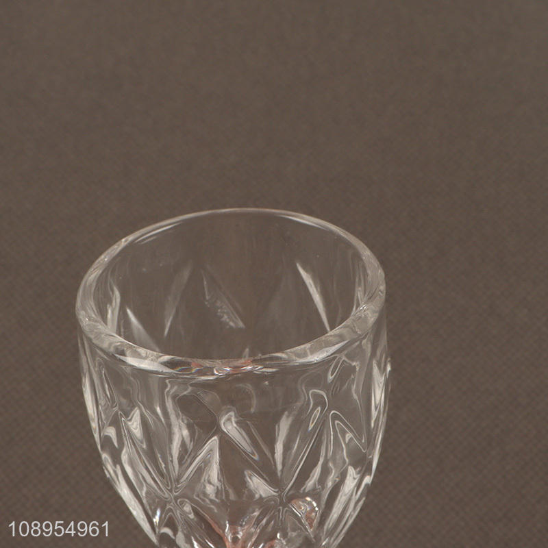 Good quality unbreakable glass goblet wine glasses champagne glasses