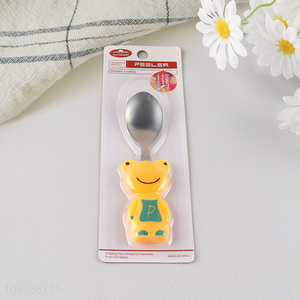 Good Quality Cartoon Dinner Spoon Training Spoon for Toddlers