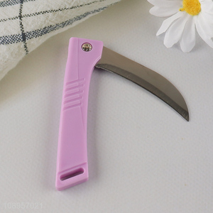 New Product Folding Stainless Steel Paring Knife for Picnic