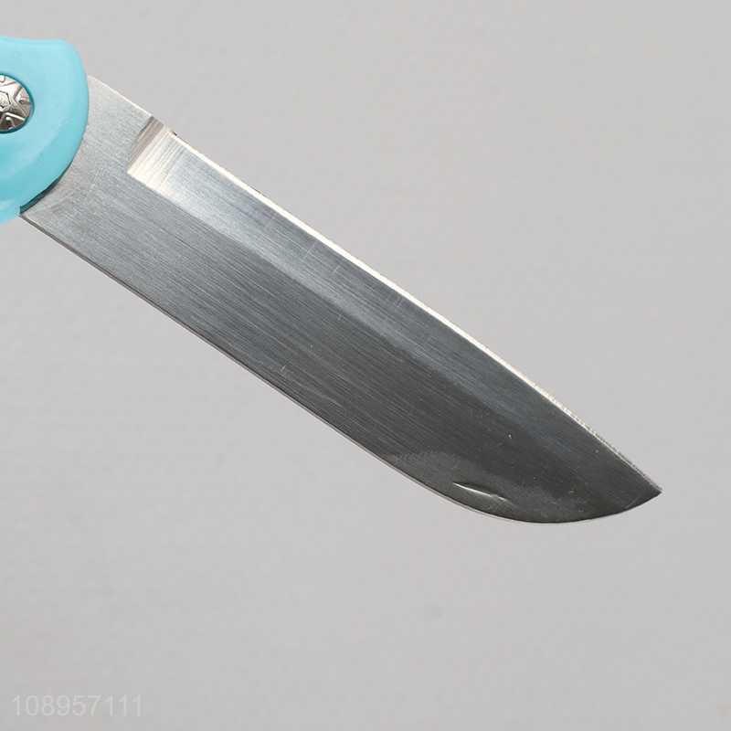 New Product Folding Stainless Steel Paring Knife for Travel