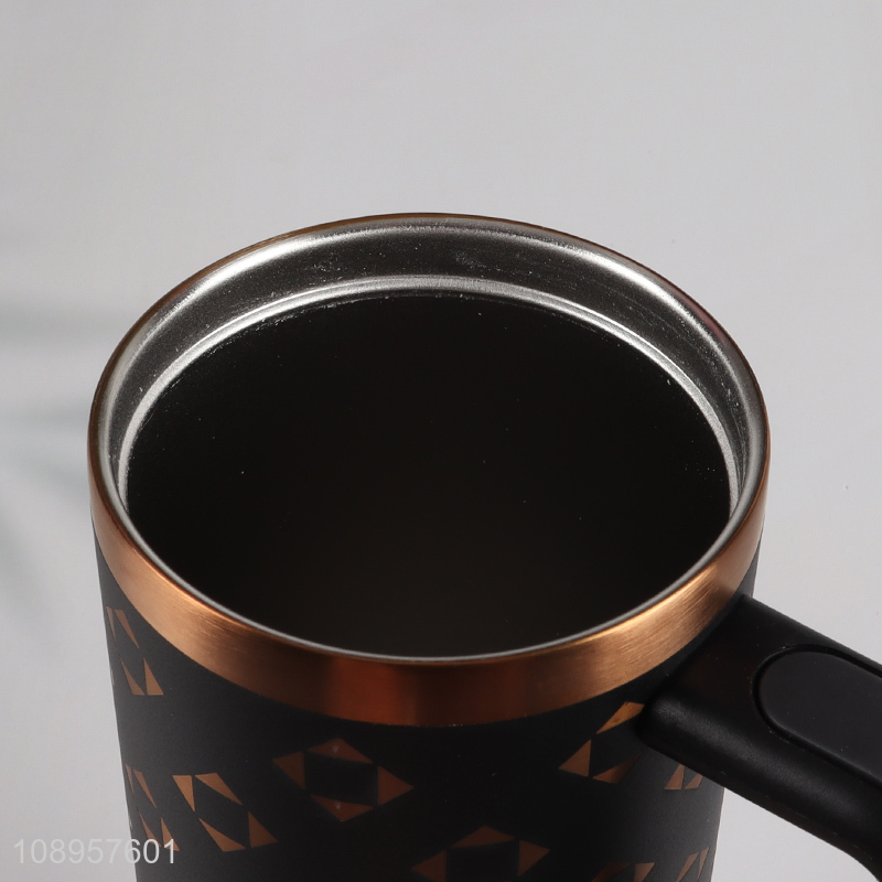 Hot selling car stainless steel insulated vacuum cup water mug with lid