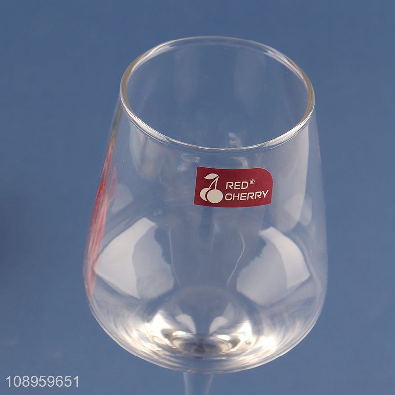 Wholesale 200ml Clear Glass Wine Globet Lead Free Wine Glasses Bar Supplies