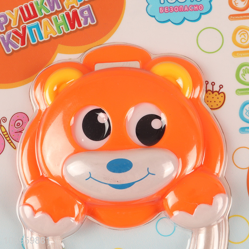 Hot items cartoon emotional soothing toys baby rattle toy