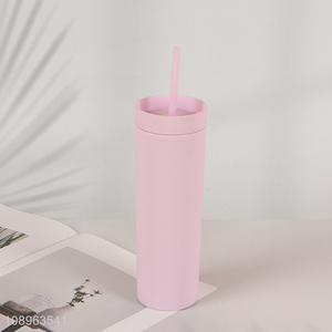 Popular products 460ml portable straw drinking cup