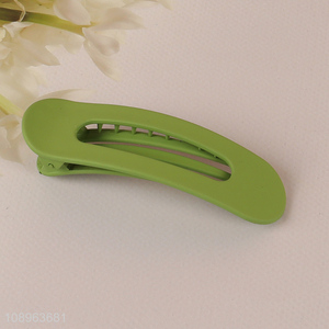 China products green girls fashionable hairpin hair clips