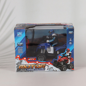 Yiwu market kids 1：16 remote control cross country motorcycle toys