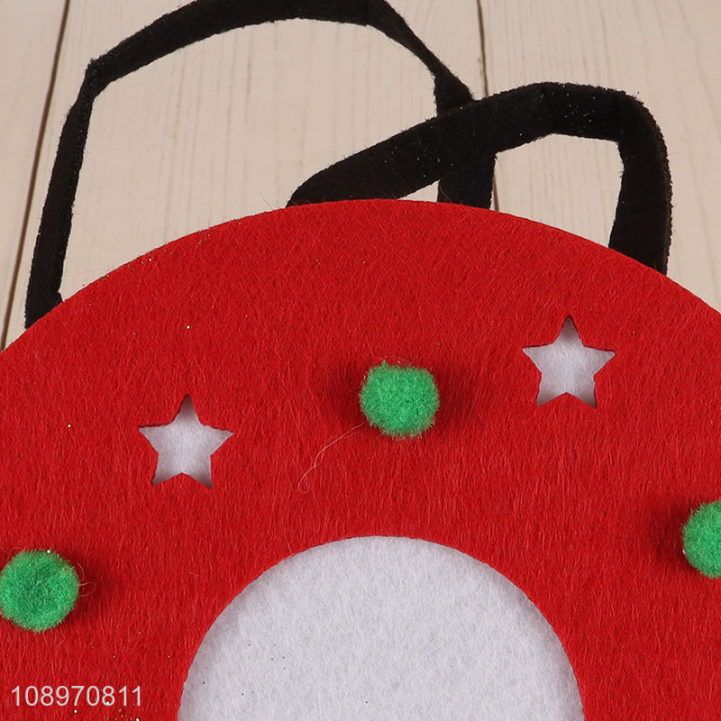 China factory christmas supplies felt bag candy bag