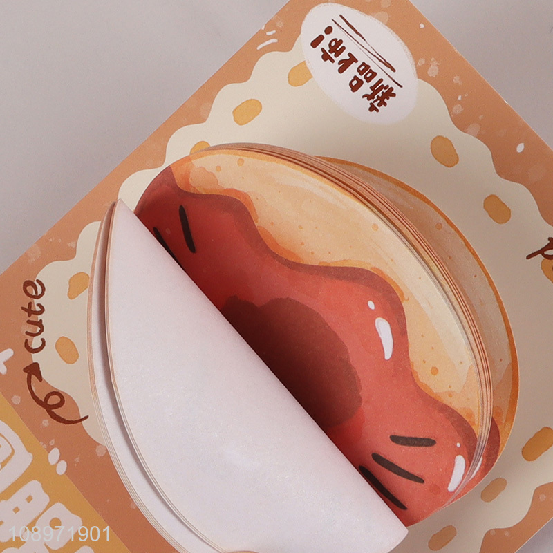 New arrival donut shape cartoon sticky note post-it notes