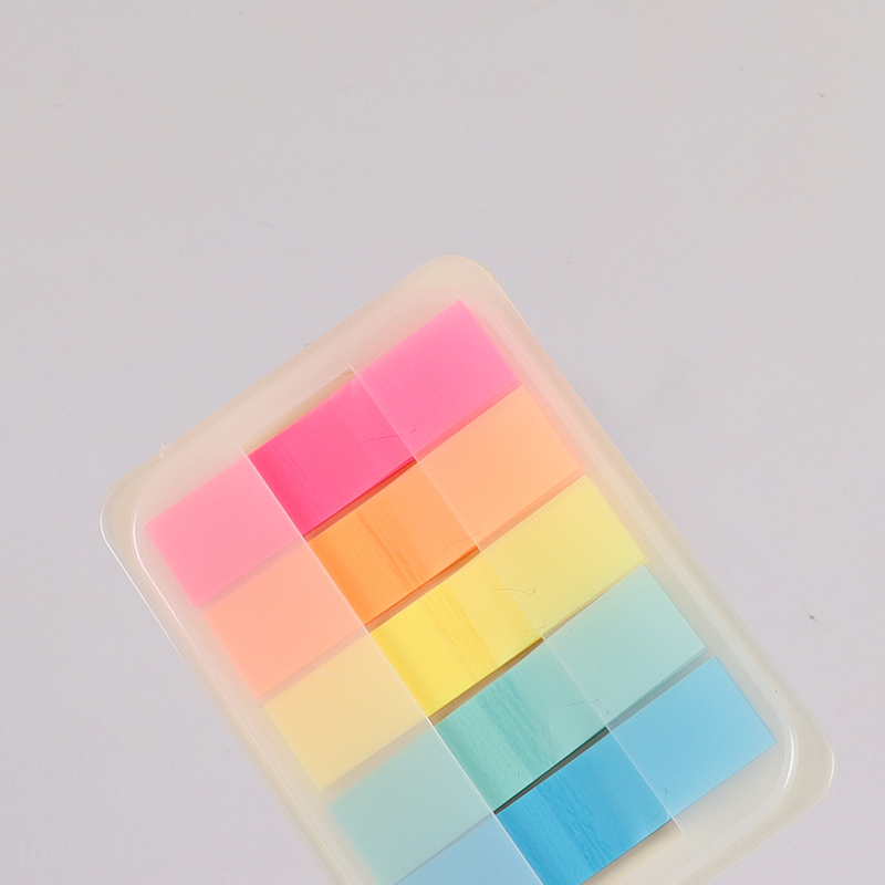 New arrival waterproof bookmark multicolor sticky notes