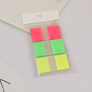 Top products multicolor self-adhesive students sticky notes post-it note