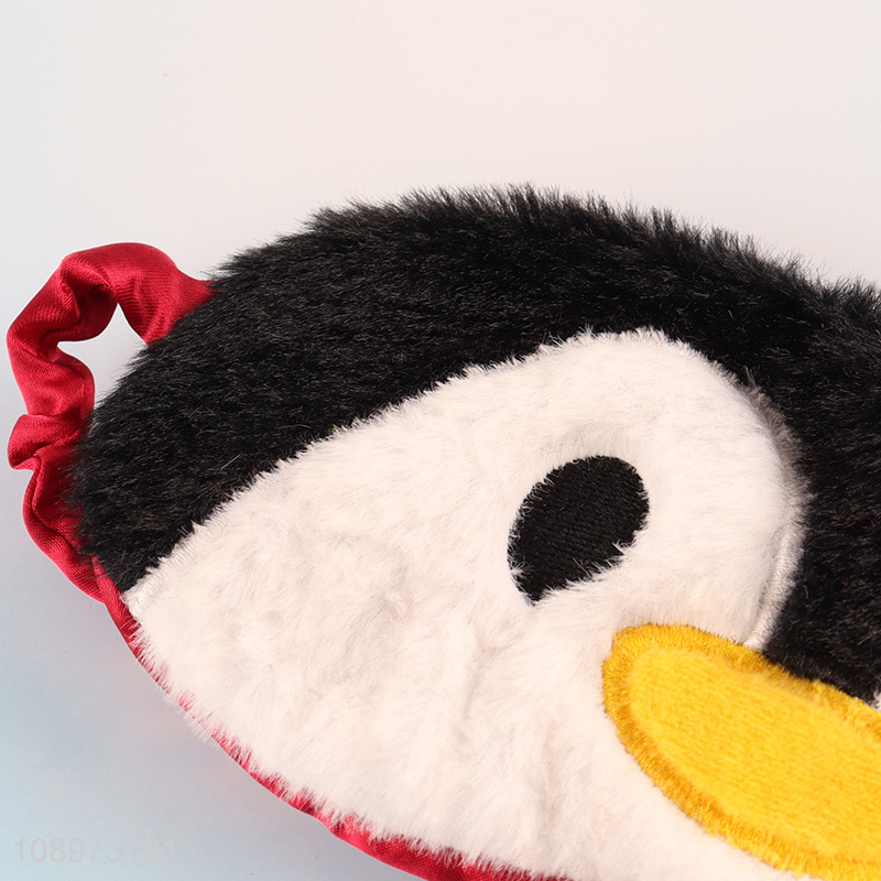 Good Quality Cartoon Penguin Sleep Mask Soft Blindfold Travel Mask