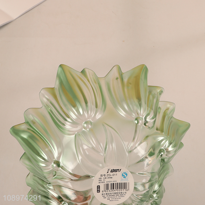 New arrival tabletop decoration plastic fruit plate for sale