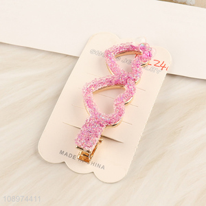 China Imports Cute Heart Hair Clips for Women Girls Kids