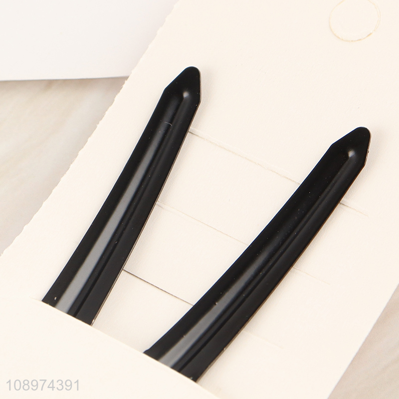 Factory Supply 2PCS Hollow Metal Hair Clips for Thick Hair