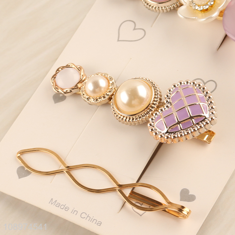 Hot Selling 5PCS French Hair Clips Elegant Hair Accessories