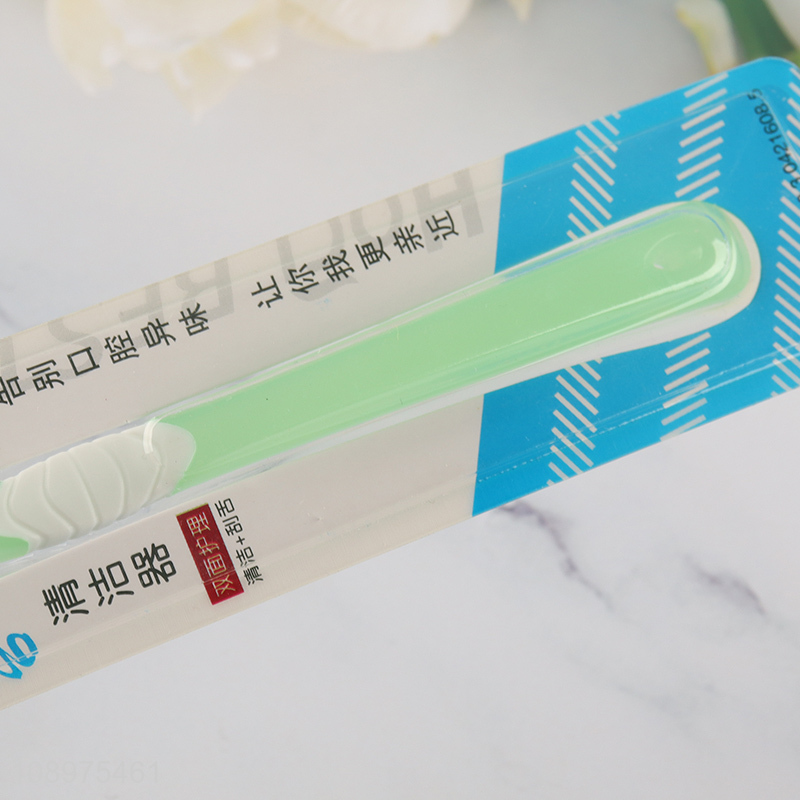 New arrival tongue scraper oral care tongue cleaner  for adult