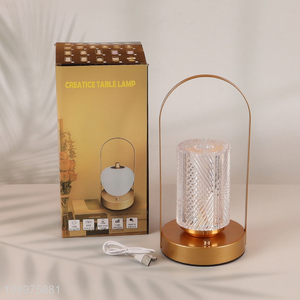 New Product Portable Dimmable LED Desk Lamp Rechargeable Lantern Bedside lamp