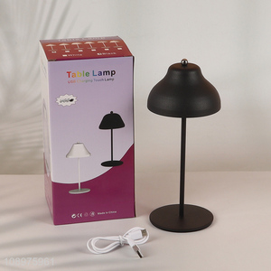 China Imports Cordless LED Desk Lamp Rechargeable Touch Table Lamp for Bedroom