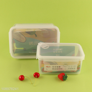 Popular products rectangle bpa free preservation box food container