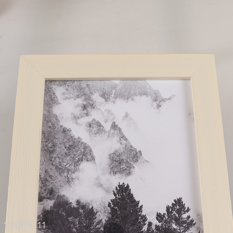 Online Wholesale 6X8 Inch MDF Wooden Photo Frame for Tabletop Display