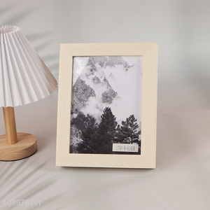 Online Wholesale 6X8 Inch MDF Wooden Photo Frame for Tabletop Display