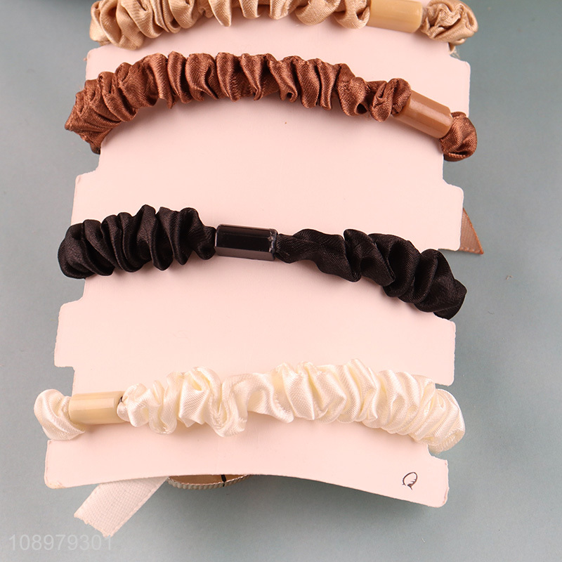 China supplier cute elastic hair ring hair rope for hair accessories