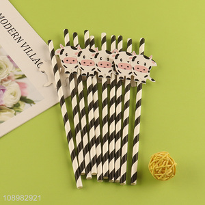 Most popular disposable paper coffee juice drinking straw for sale