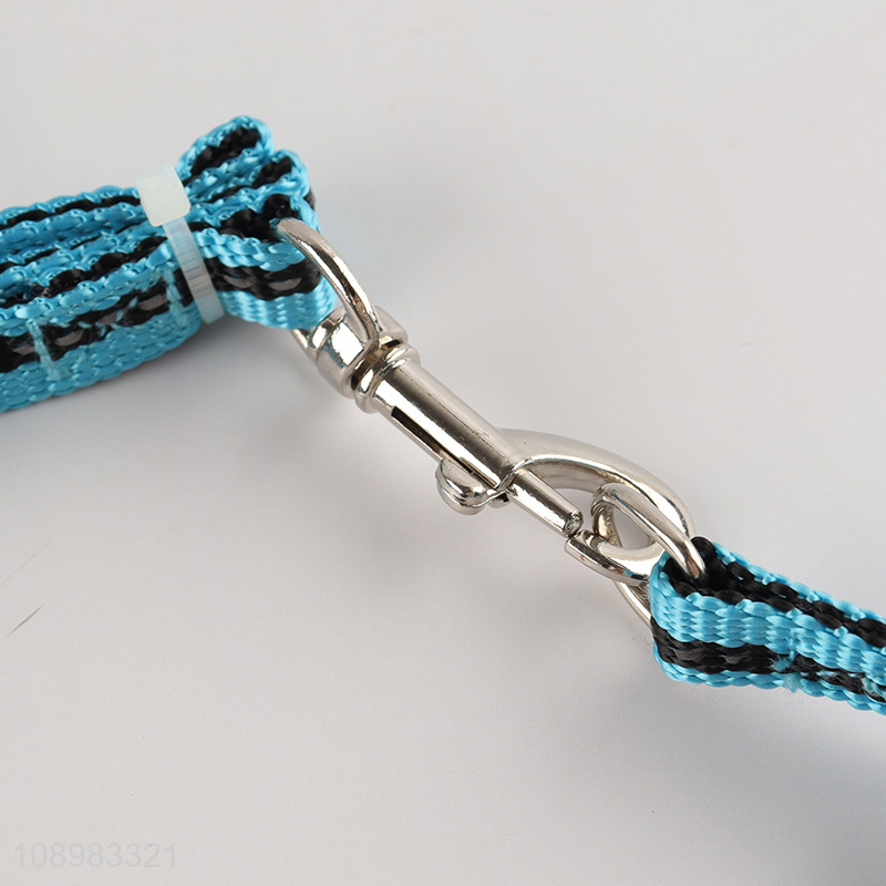 Good selling adjustable pet harness reflective rope wholesale