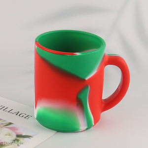 New arrival home office 380ml silicone water cup with handle