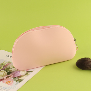 Factory price silicone waterproof makeup bag cosmetic bag