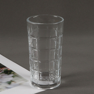 Online Wholesale 374ml Engraved Glass Drinkware Glass Water Cup