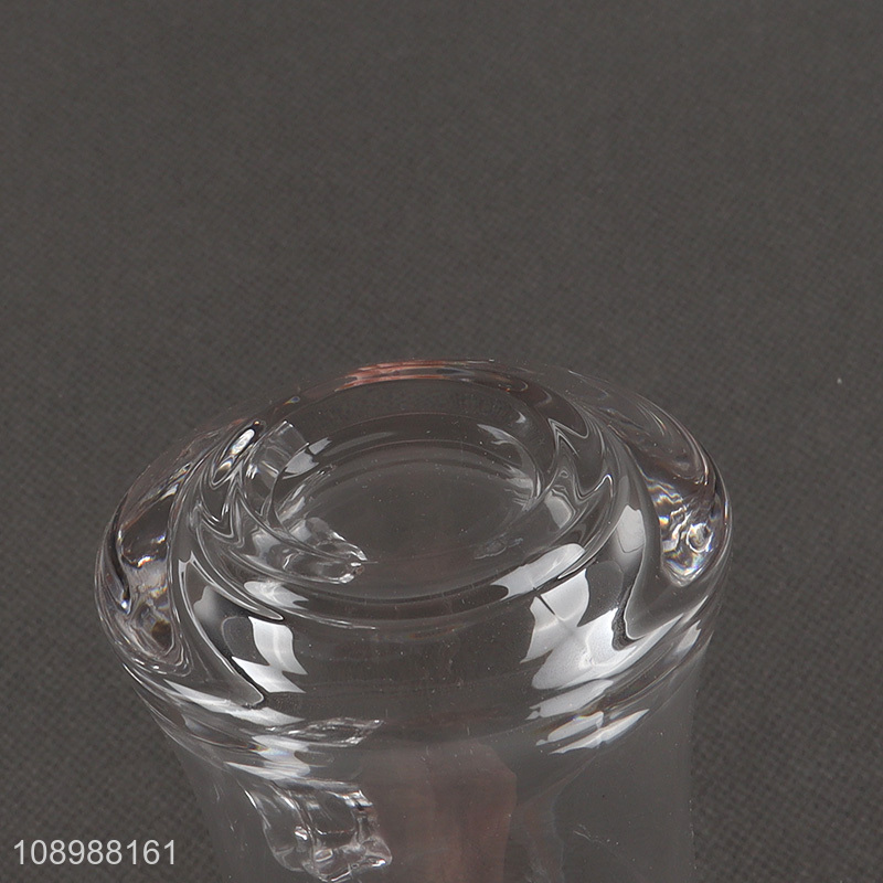 Good Quality 100ml Glass Teacup and Saucer Set for Juice Coffee