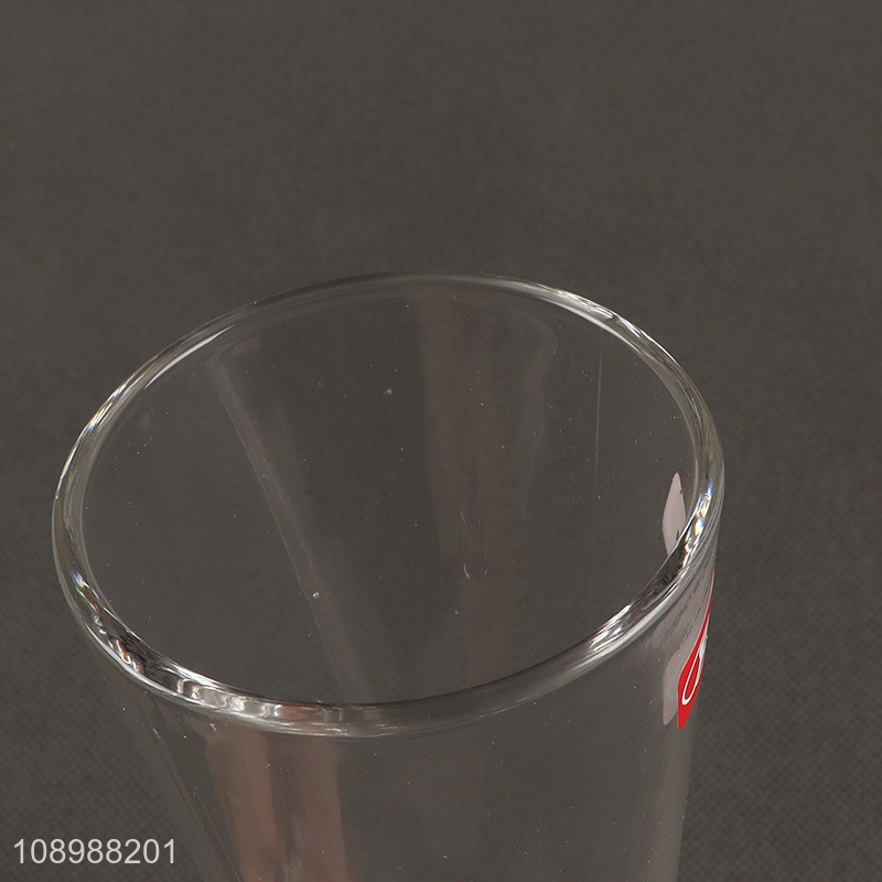 Wholesale 270ml Glass Juice Coffee Mug Glass Drinkware With Handle