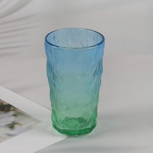 New Product 350ml Colored Glass Juice Cup Thick Milk Cup Teacup