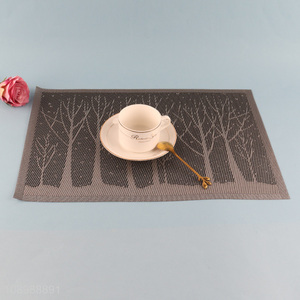 China wholesale rectangle tabletop decoration place mat dinner mat